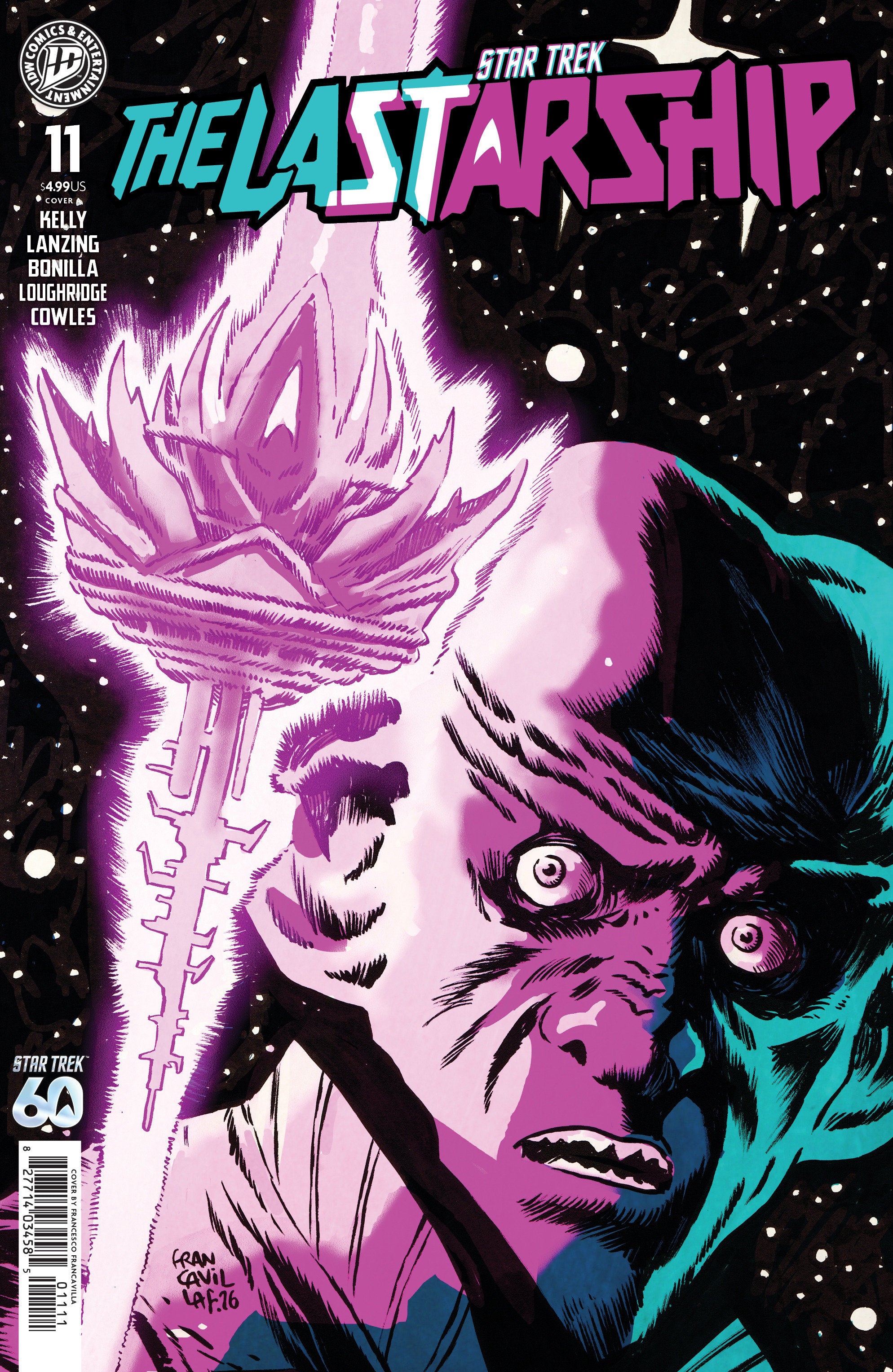 Star Trek: The Last Starship #11 Cover A (Francavilla) | Game Master's Emporium (The New GME)