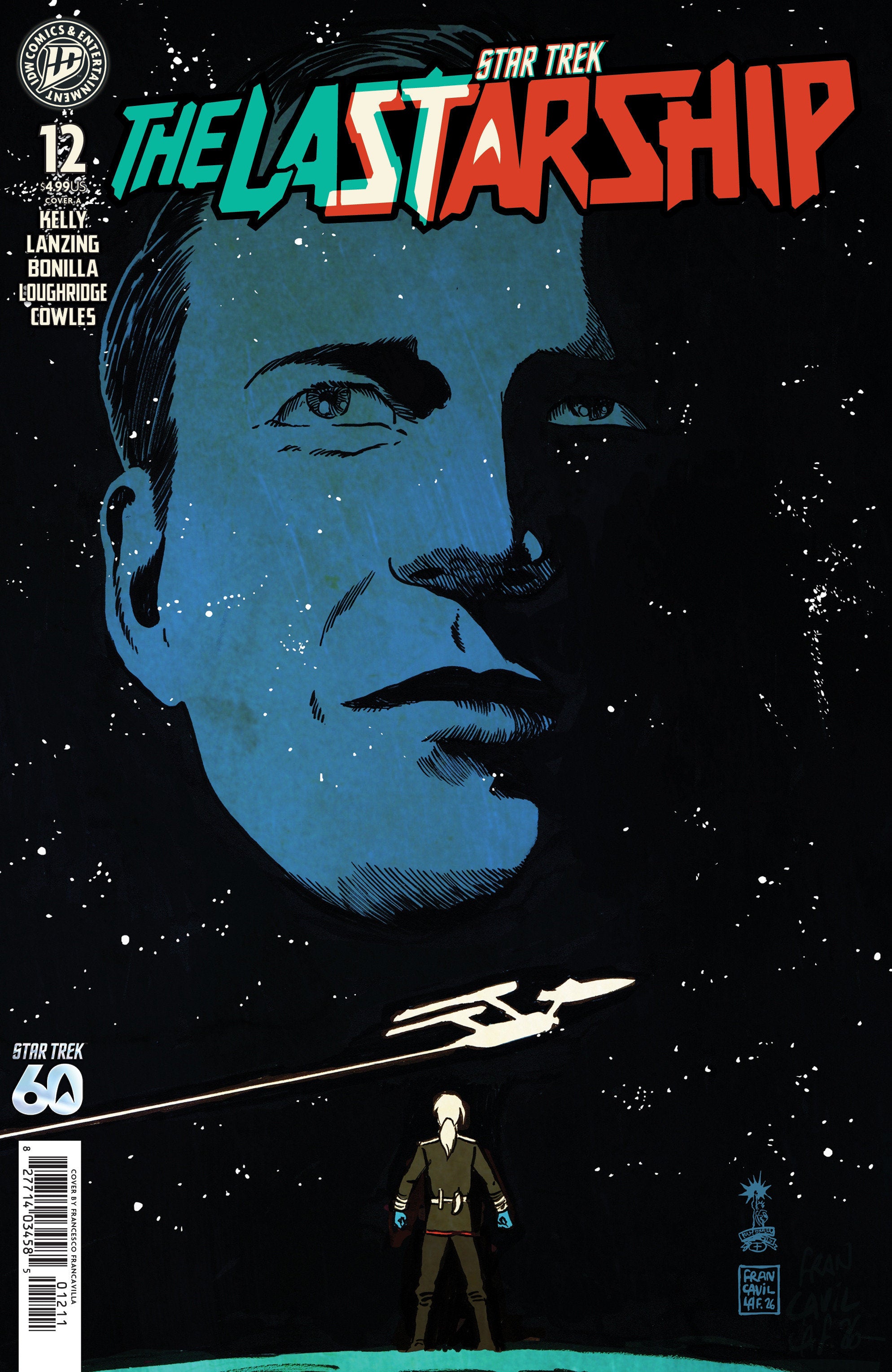Star Trek: The Last Starship #12 Cover A (Francavilla) | Game Master's Emporium (The New GME)