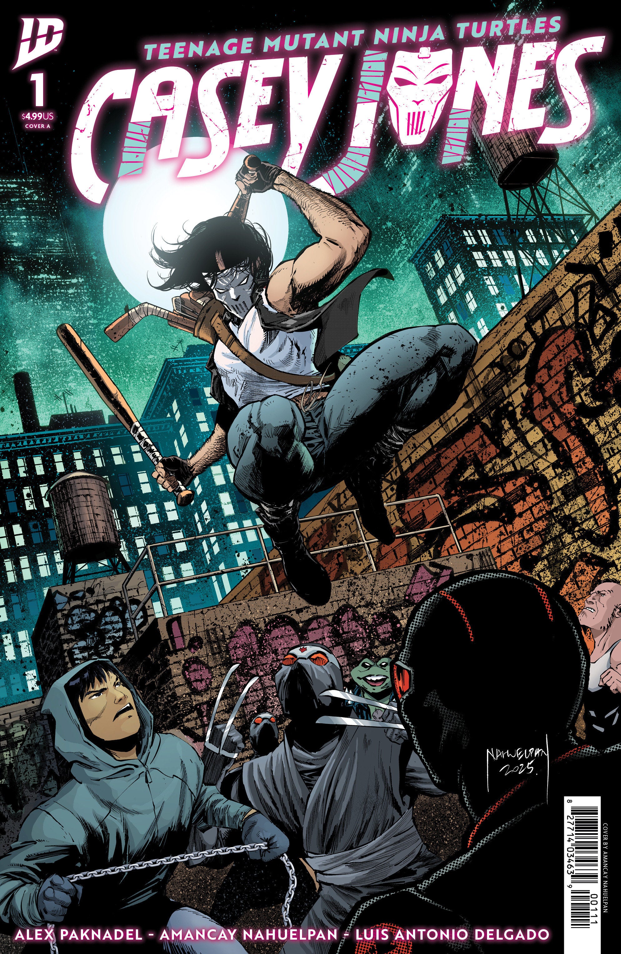 Teenage Mutant Ninja Turtles: Casey Jones #1 Cover A (Nahuelpan) | Game Master's Emporium (The New GME)