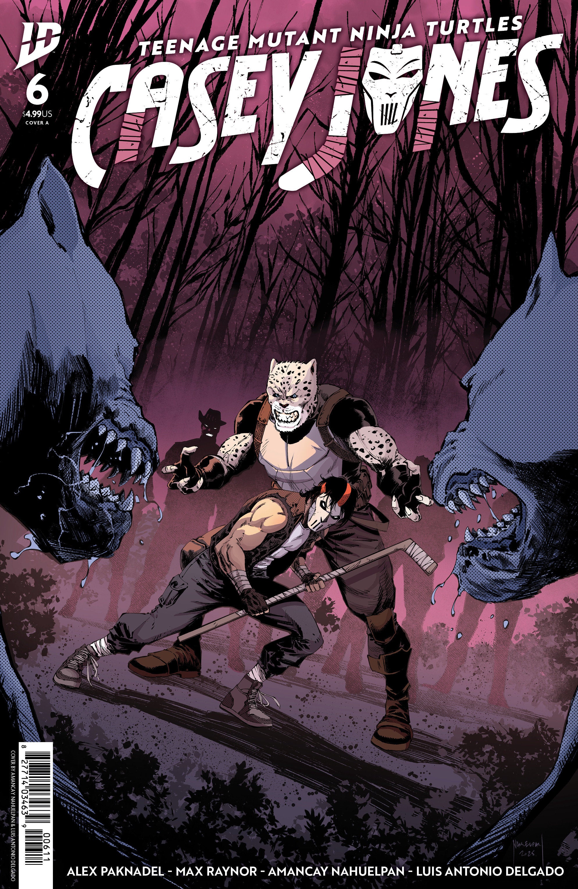 Teenage Mutant Ninja Turtles: Casey Jones #6 Cover A (Nahuelpan) | Game Master's Emporium (The New GME)