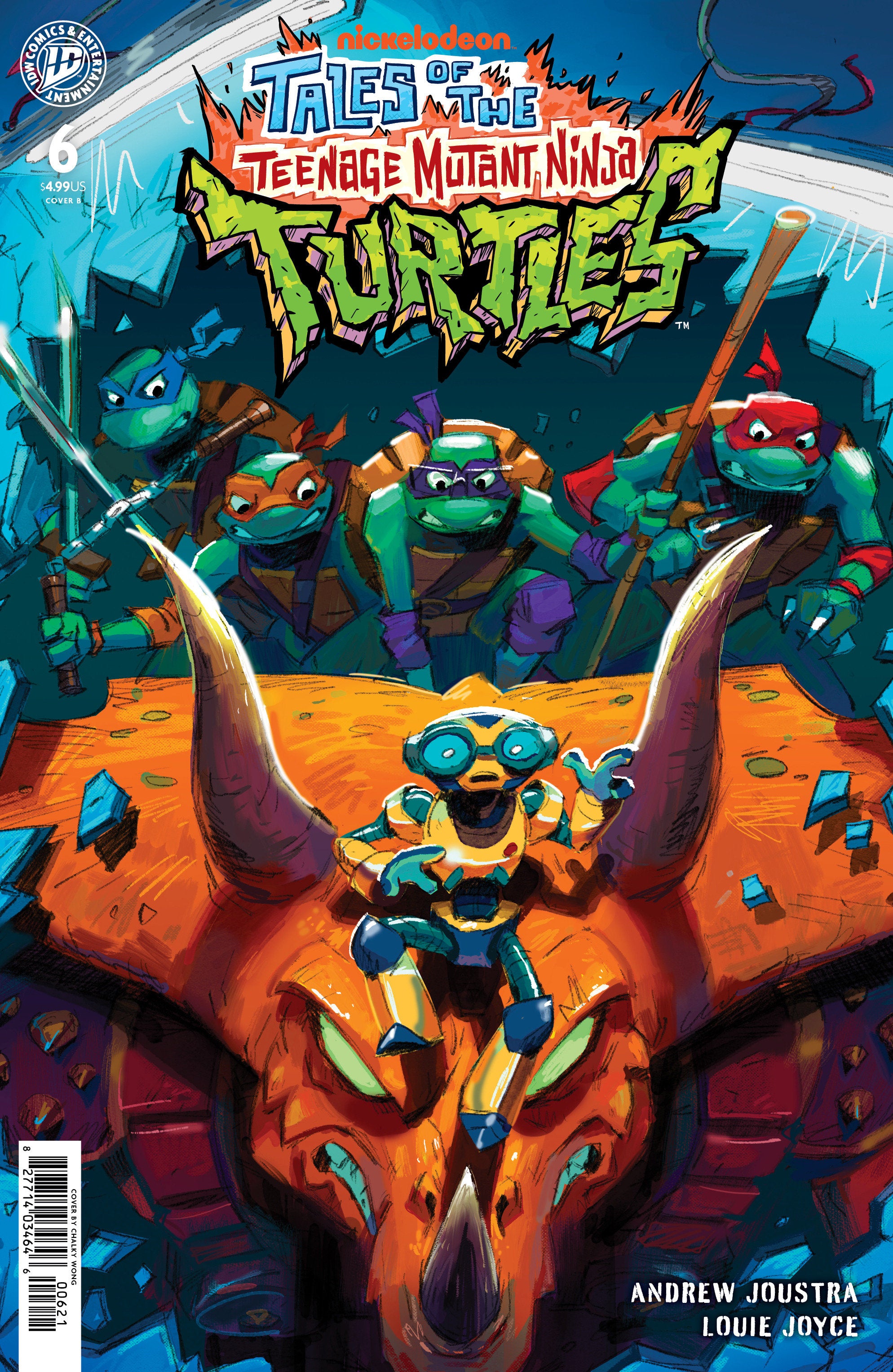 Tales Of The Teenage Mutant Ninja Turtles #6 Variant B (Wong) | Game Master's Emporium (The New GME)