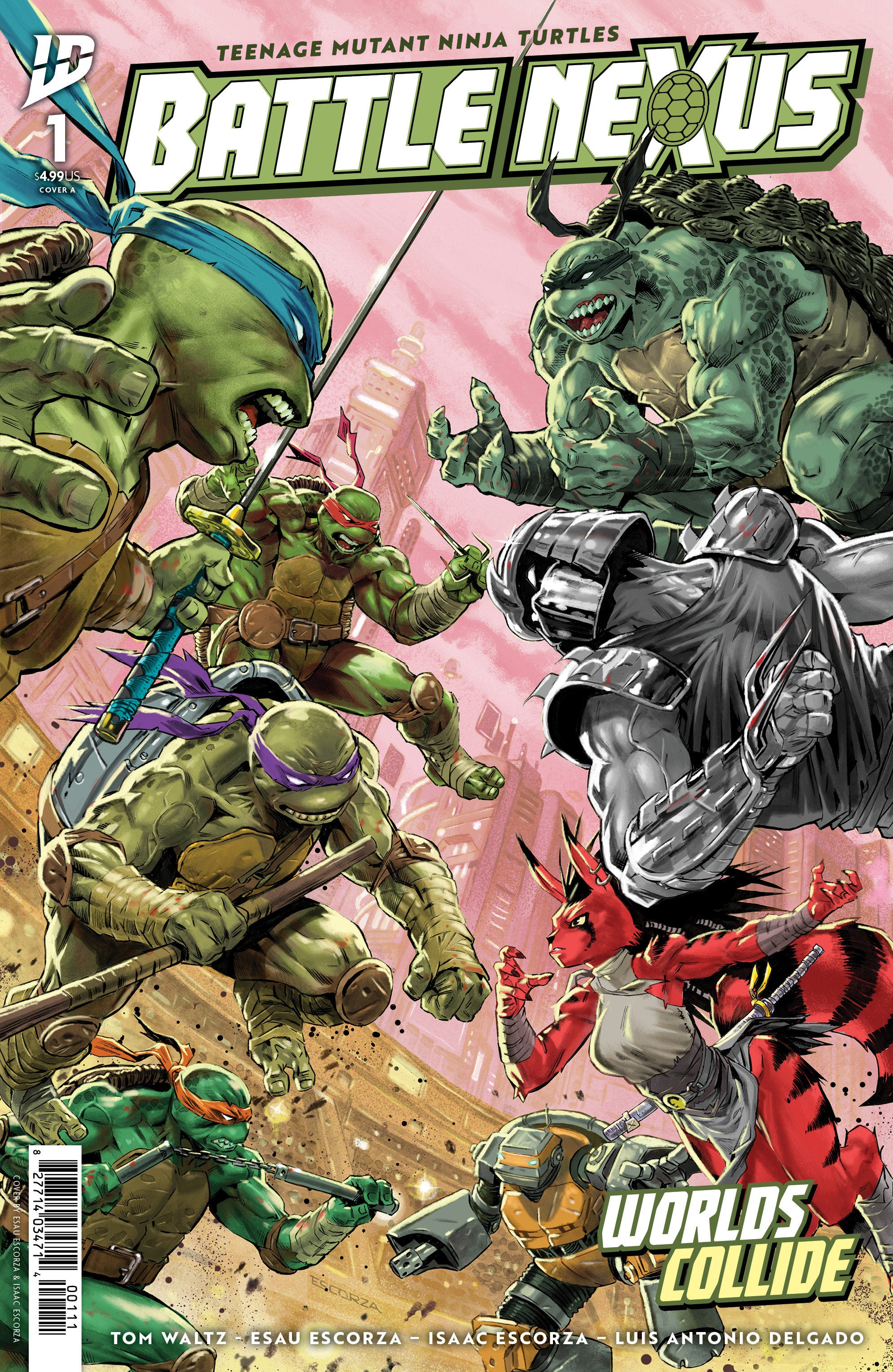 Teenage Mutant Ninja Turtles: Battle Nexus #1 Cover A (Escorza Brothers) | Game Master's Emporium (The New GME)