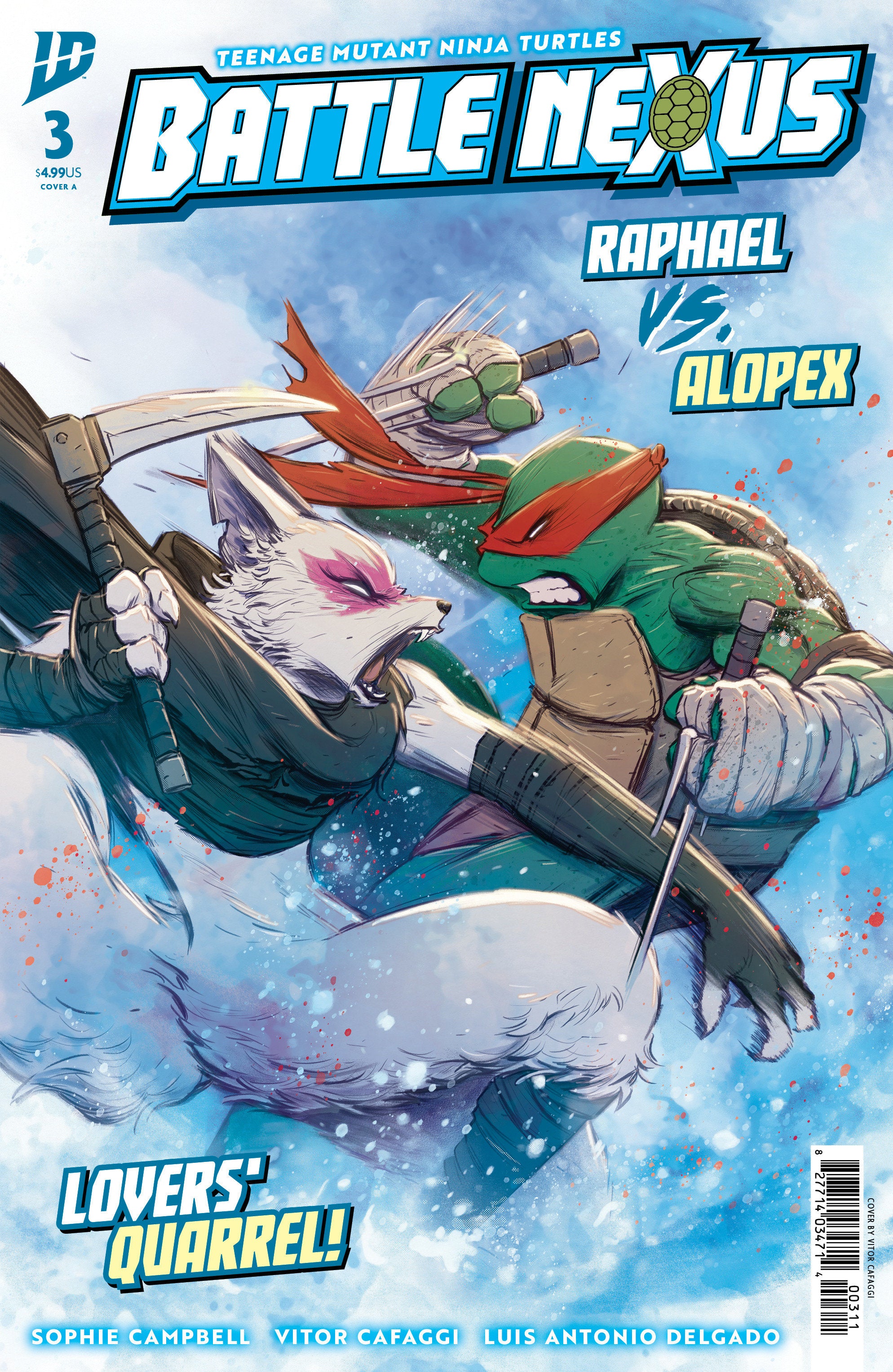 Teenage Mutant Ninja Turtles: Battle Nexus #3 Cover A (Cafaggi) | Game Master's Emporium (The New GME)