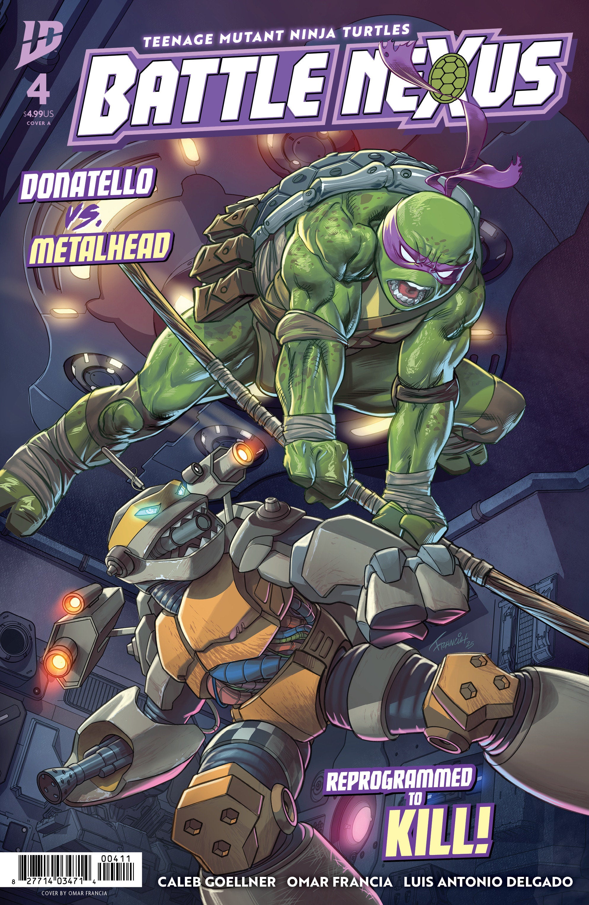 Teenage Mutant Ninja Turtles: Battle Nexus #4 Cover A (Francia) | Game Master's Emporium (The New GME)