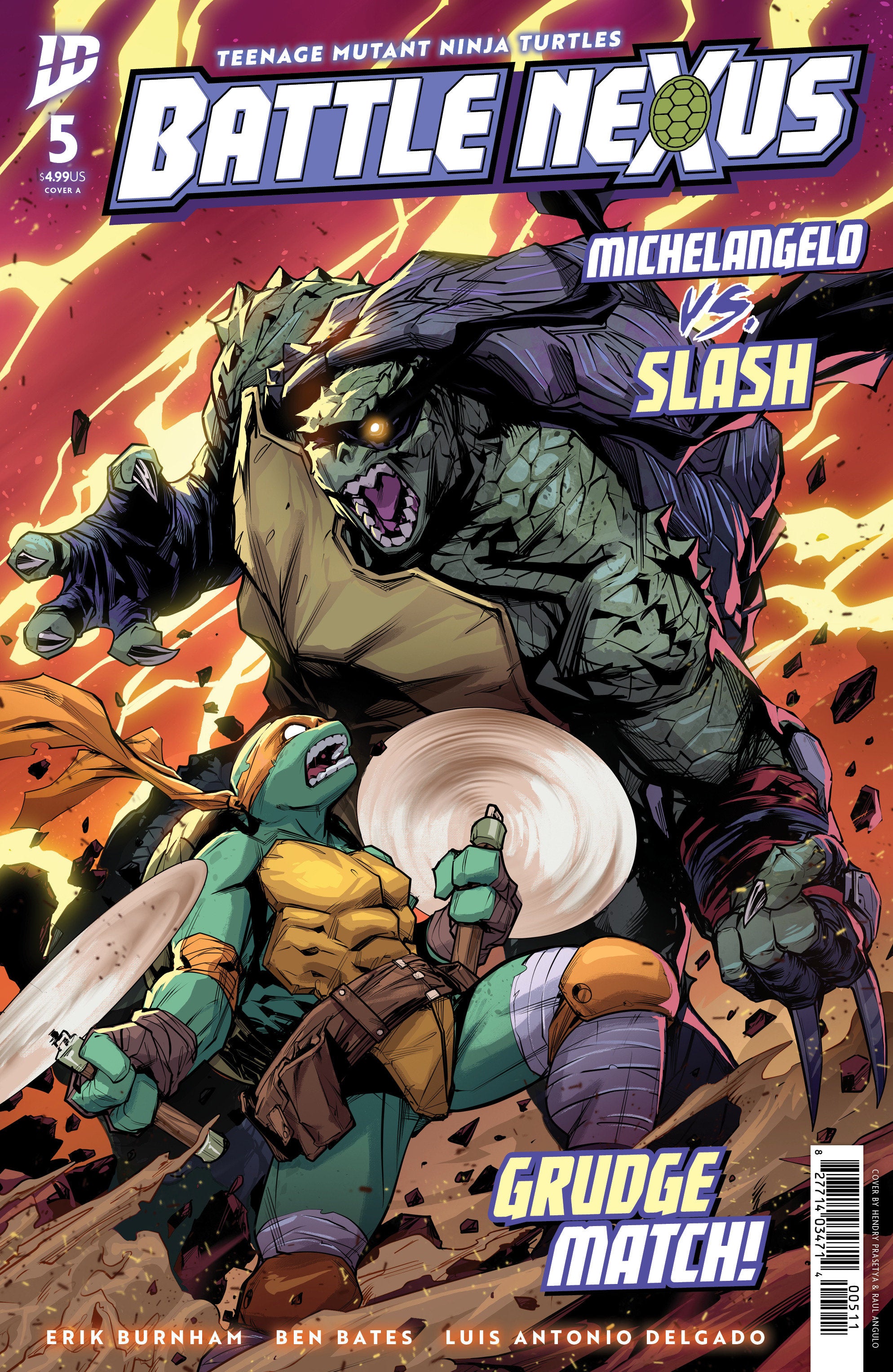Teenage Mutant Ninja Turtles: Battle Nexus #5 Cover A (Prasetya) | Game Master's Emporium (The New GME)