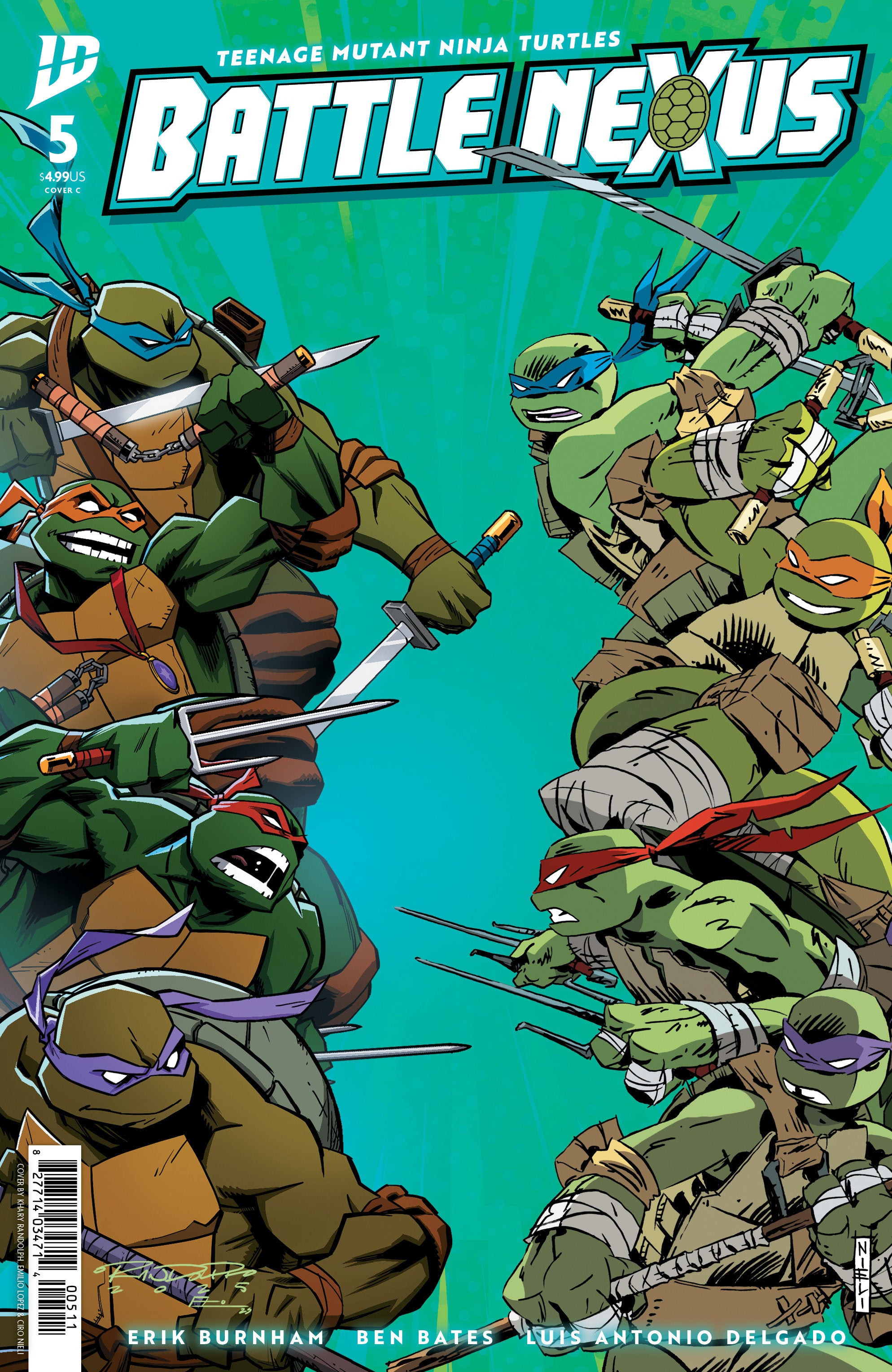 Teenage Mutant Ninja Turtles: Battle Nexus #5 Variant C (Nieli & Randolph) | Game Master's Emporium (The New GME)