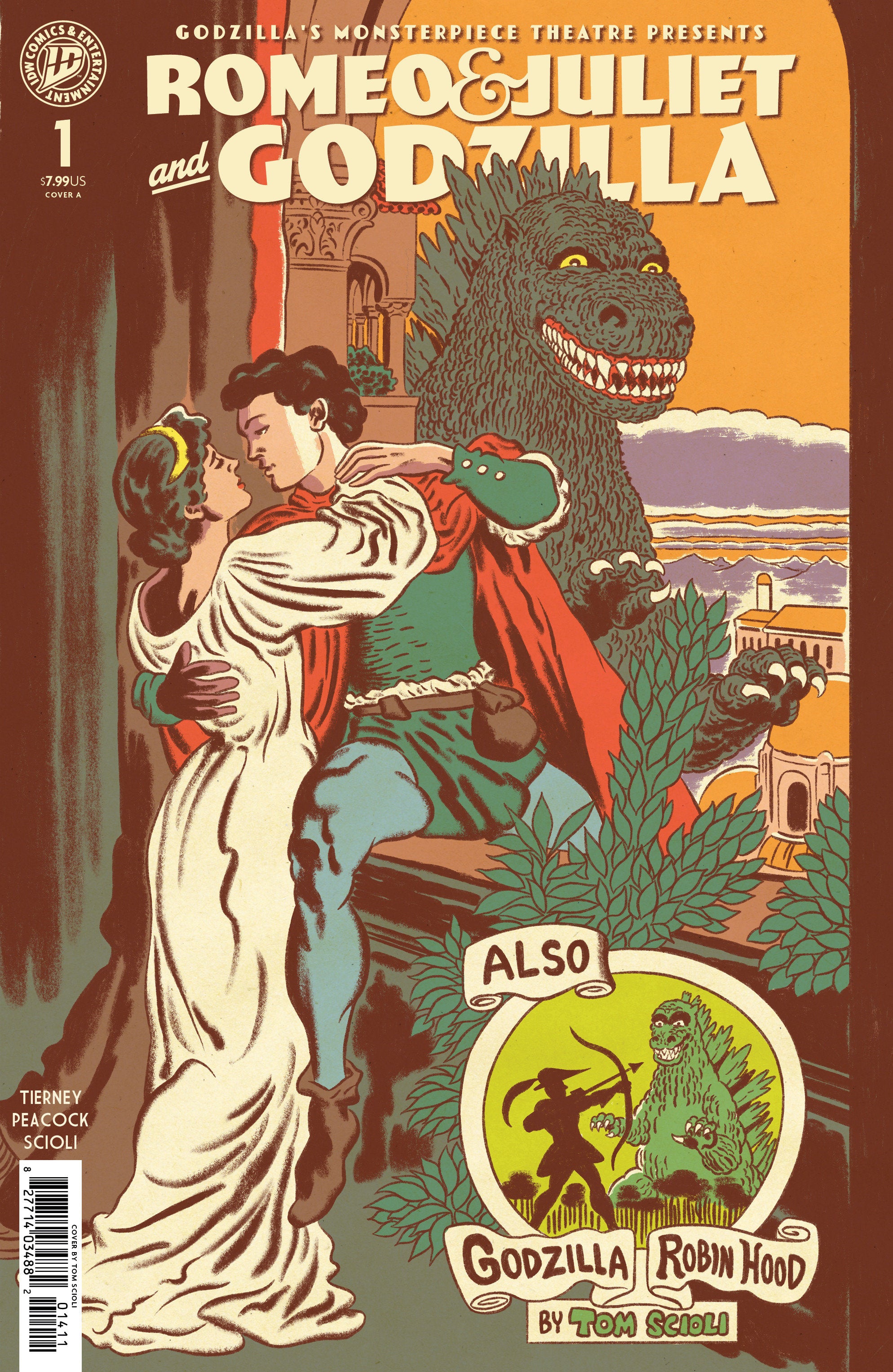 Godzilla’s Monsterpiece Theatre Presents: Romeo & Juliet & Godzilla Cover A (Scioli) | Game Master's Emporium (The New GME)