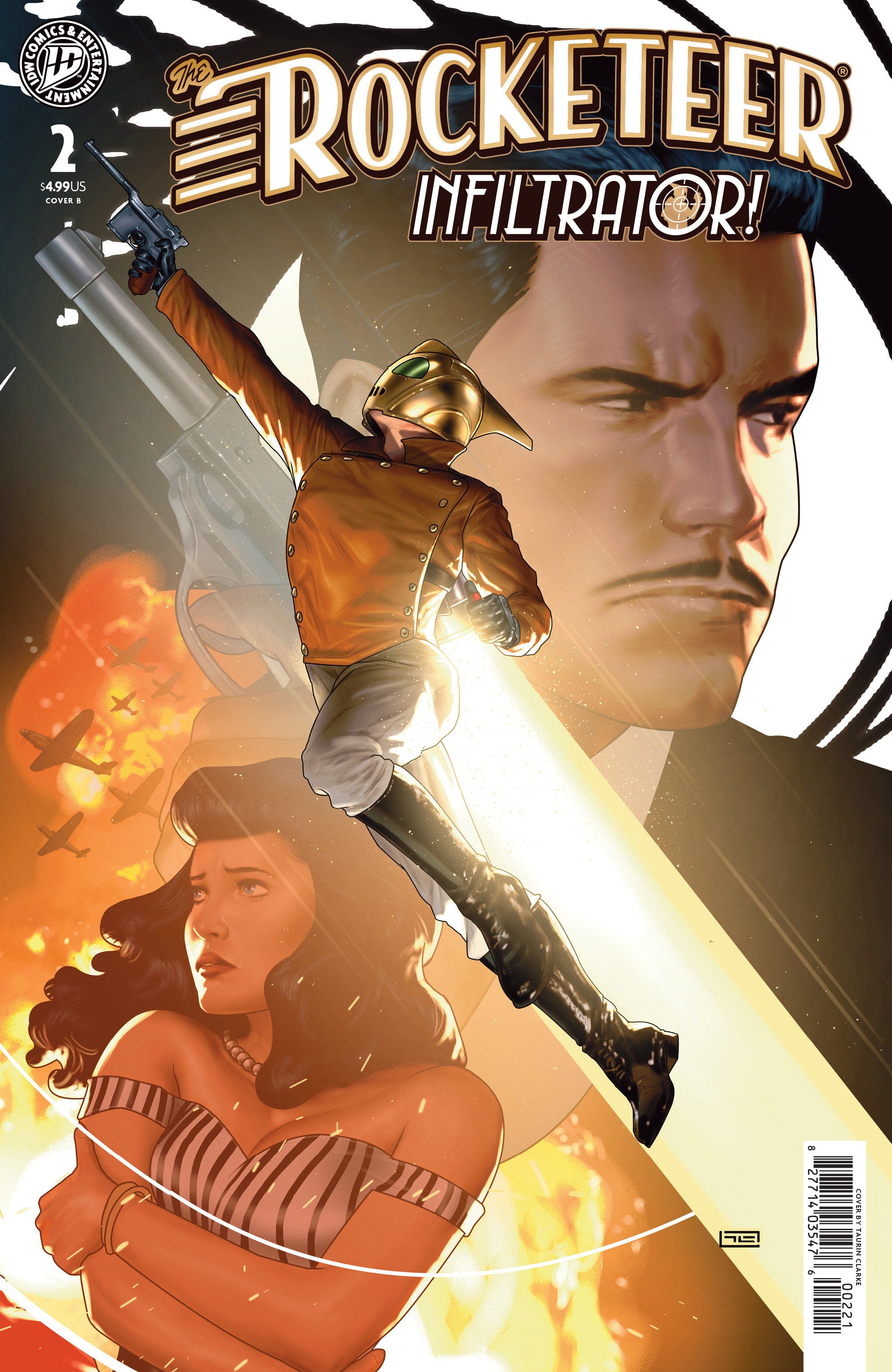 The Rocketeer: Infiltrator! #2 Variant B (Clarke) | Game Master's Emporium (The New GME)
