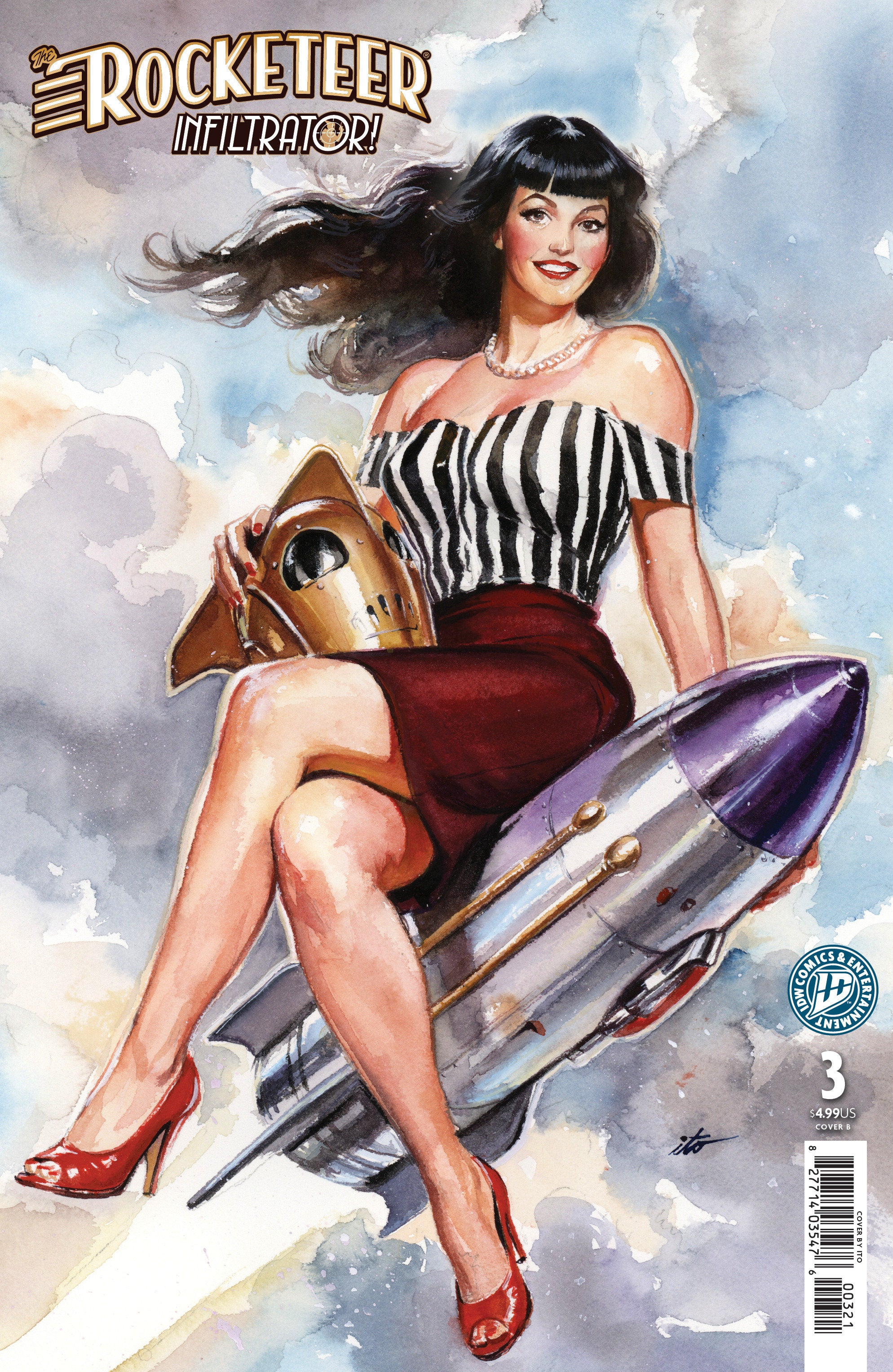 The Rocketeer: Infiltrator! #3 Variant B (Ito) | Game Master's Emporium (The New GME)