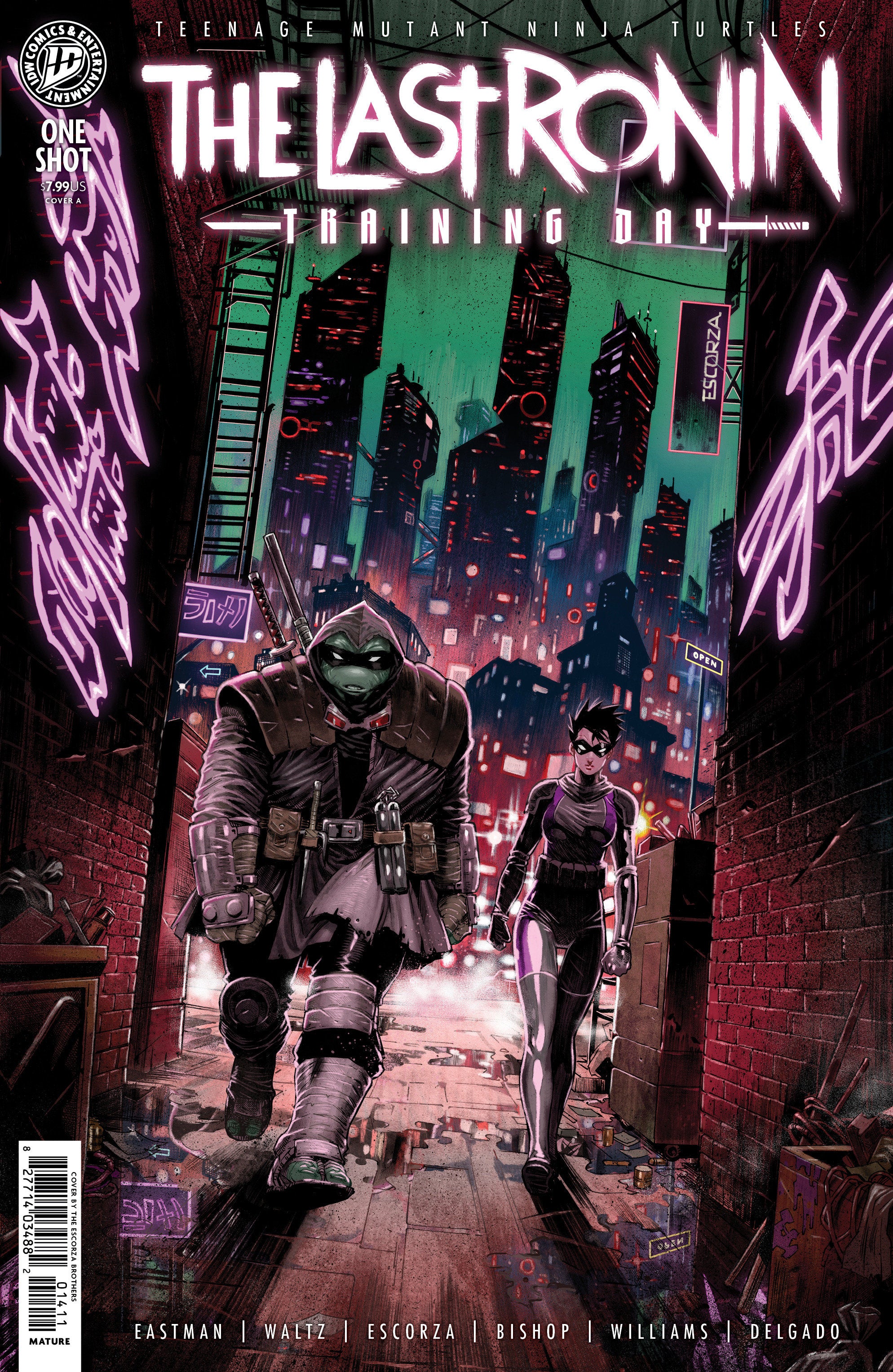 Teenage Mutant Ninja Turtles: The Last Ronin  Training Day Cover A (Escorza Brothers) | Game Master's Emporium (The New GME)