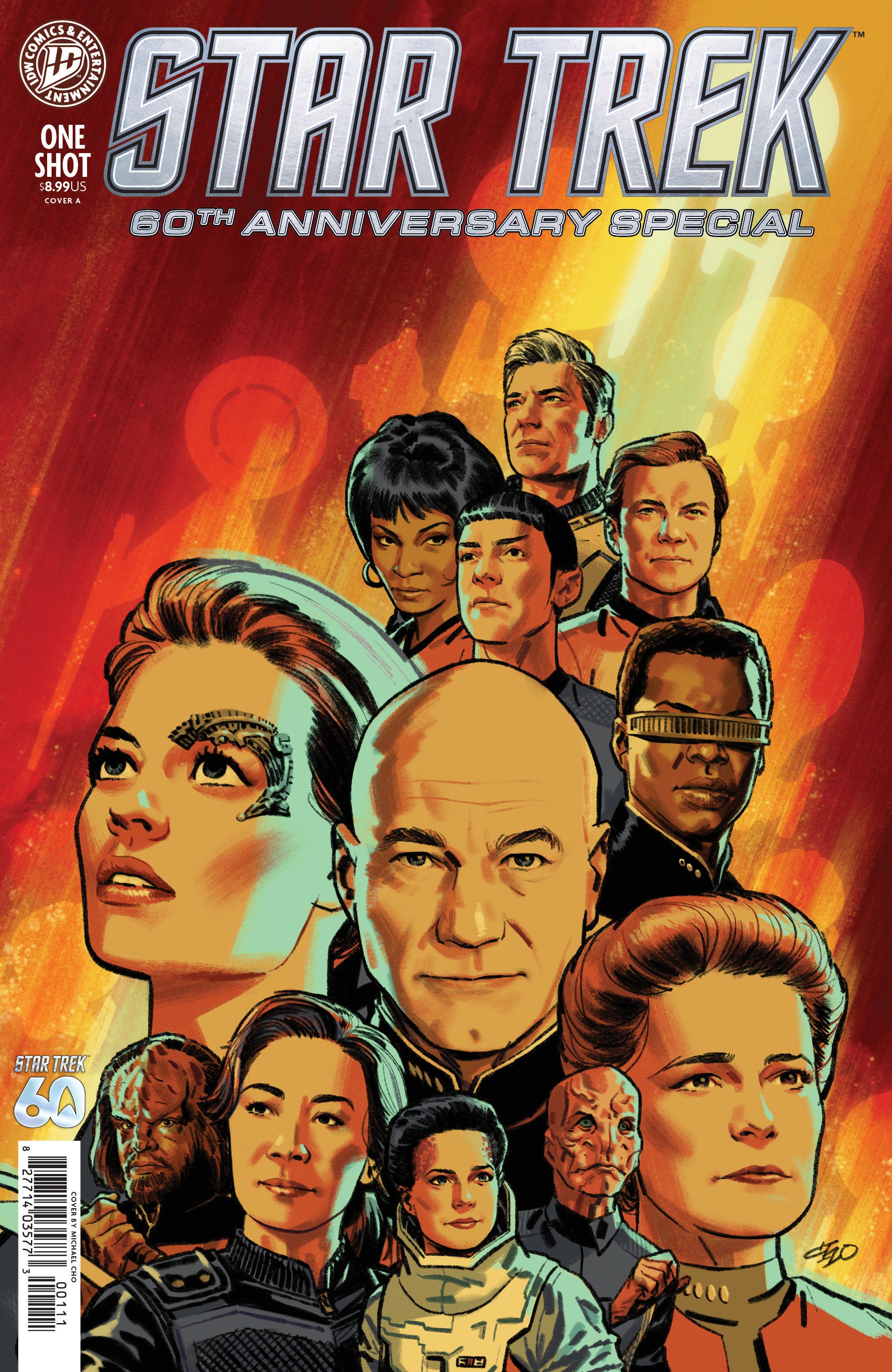 Star Trek: 60th Anniversary Special Cover A (Cho) | Game Master's Emporium (The New GME)