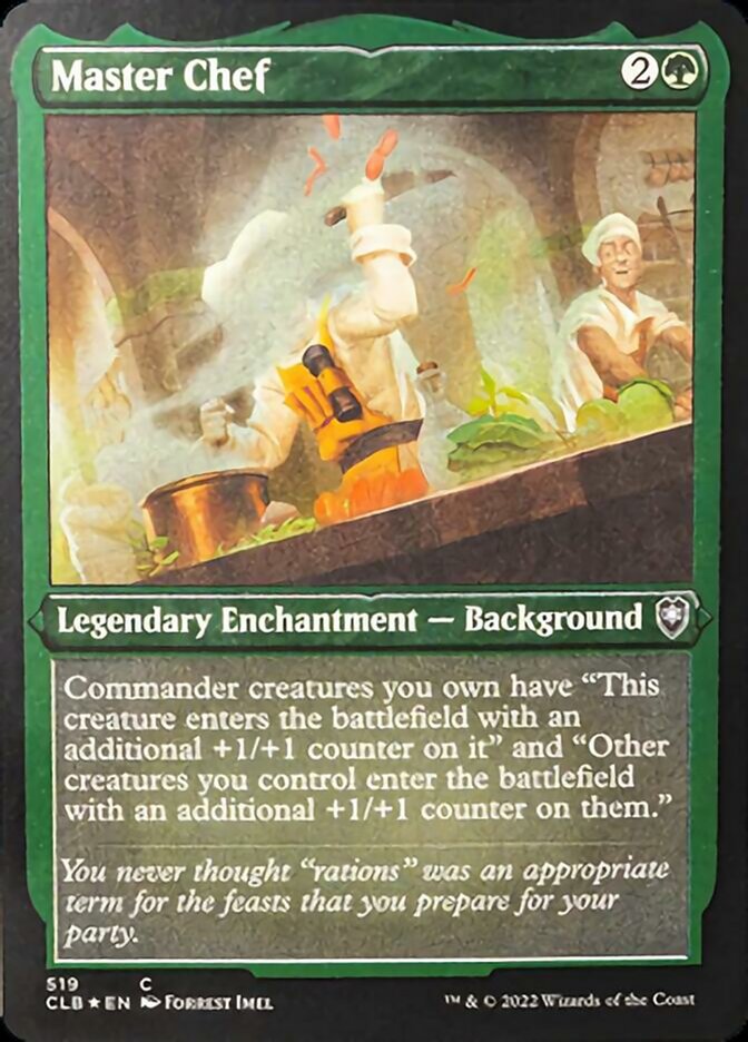 Master Chef (Foil Etched) [Commander Legends: Battle for Baldur's Gate] | Game Master's Emporium (The New GME)