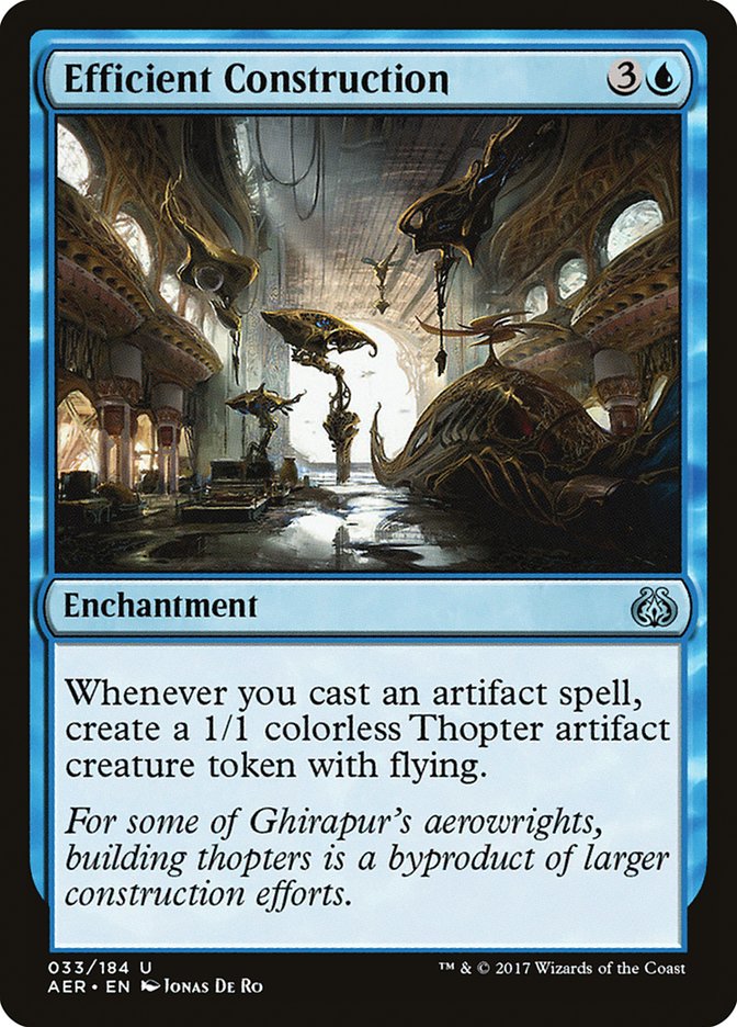 Efficient Construction [Aether Revolt] | Game Master's Emporium (The New GME)