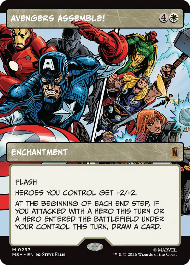 Avengers Assemble! (Borderless) (0297) [Marvel Super Heroes] | Game Master's Emporium (The New GME)