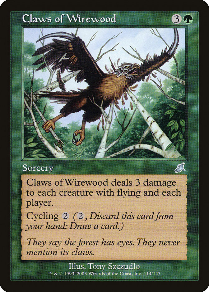Claws of Wirewood [Scourge] | Game Master's Emporium (The New GME)