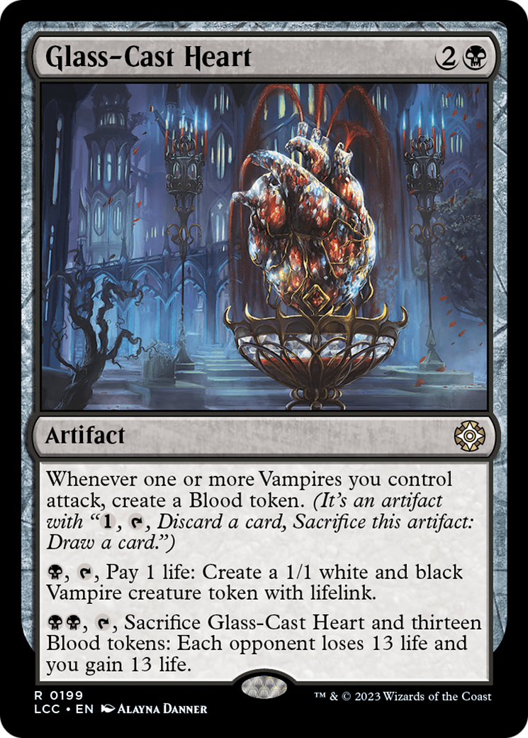 Glass-Cast Heart [The Lost Caverns of Ixalan Commander] | Game Master's Emporium (The New GME)