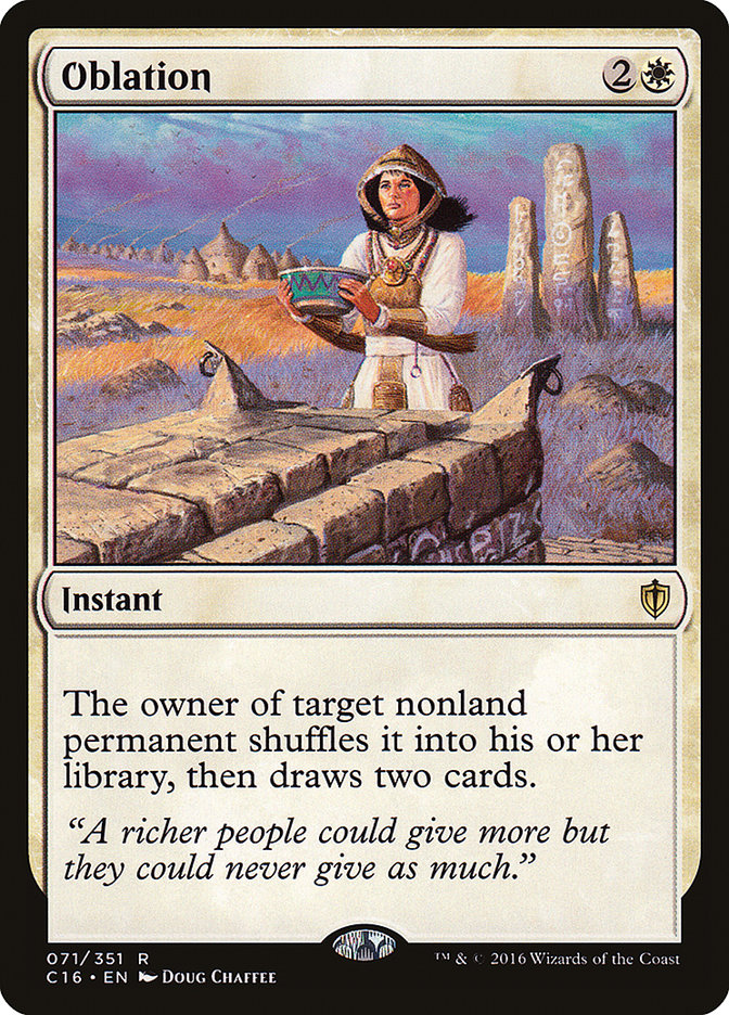 Oblation [Commander 2016] | Game Master's Emporium (The New GME)