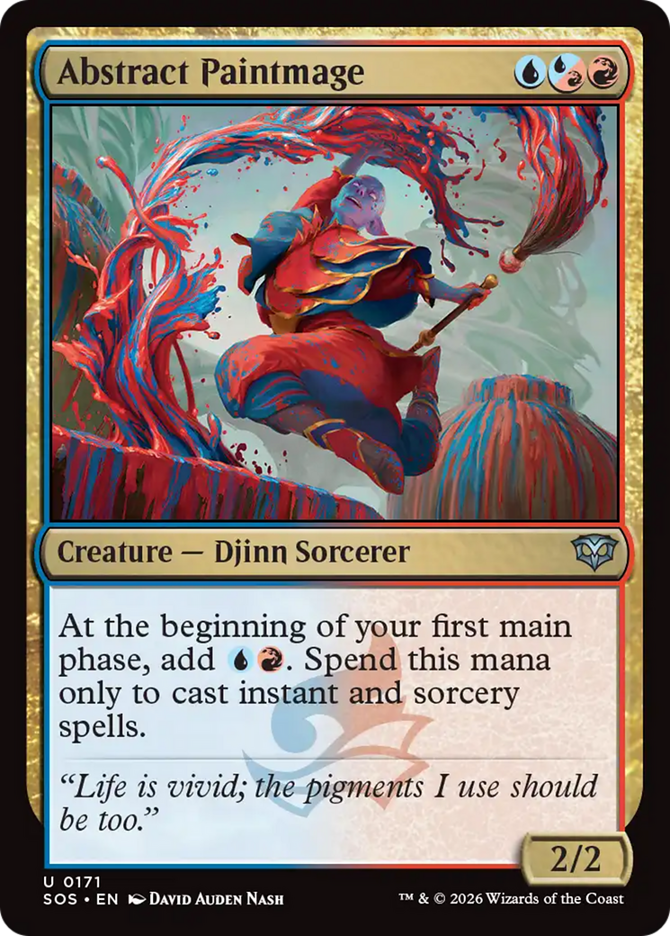 Abstract Paintmage [Secrets of Strixhaven] | Game Master's Emporium (The New GME)