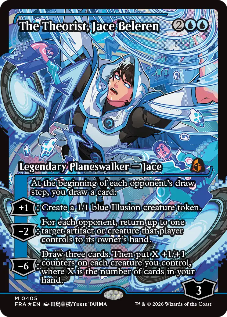 The Theorist, Jace Beleren (Showcase) [Reality Fracture] | Game Master's Emporium (The New GME)