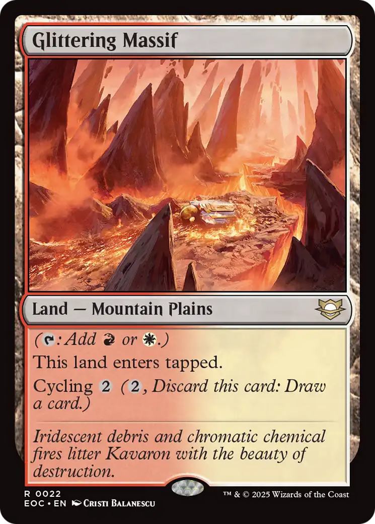 Glittering Massif [Edge of Eternities Commander] | Game Master's Emporium (The New GME)