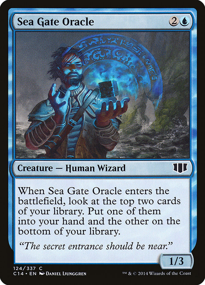 Sea Gate Oracle [Commander 2014] | Game Master's Emporium (The New GME)