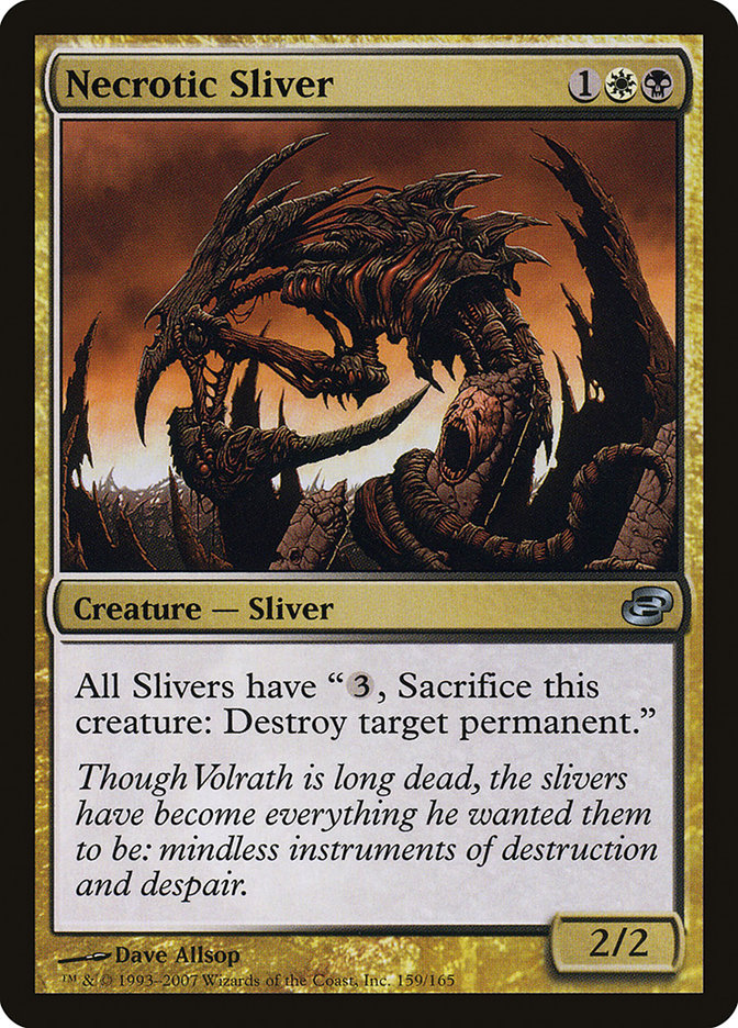 Necrotic Sliver [Planar Chaos] | Game Master's Emporium (The New GME)