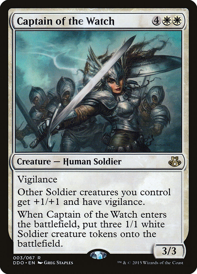 Captain of the Watch [Duel Decks: Elspeth vs. Kiora] | Game Master's Emporium (The New GME)