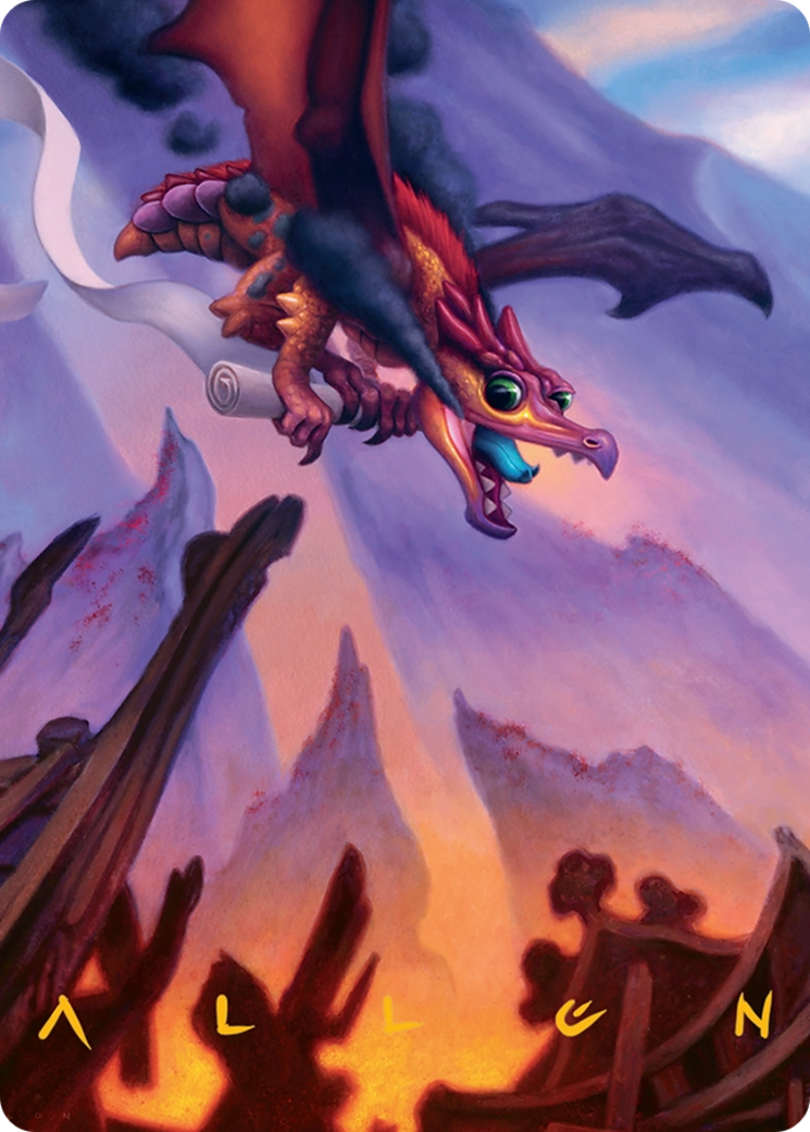 Scavenger Regent Art Card (45/54) [Tarkir: Dragonstorm Art Series] | Game Master's Emporium (The New GME)