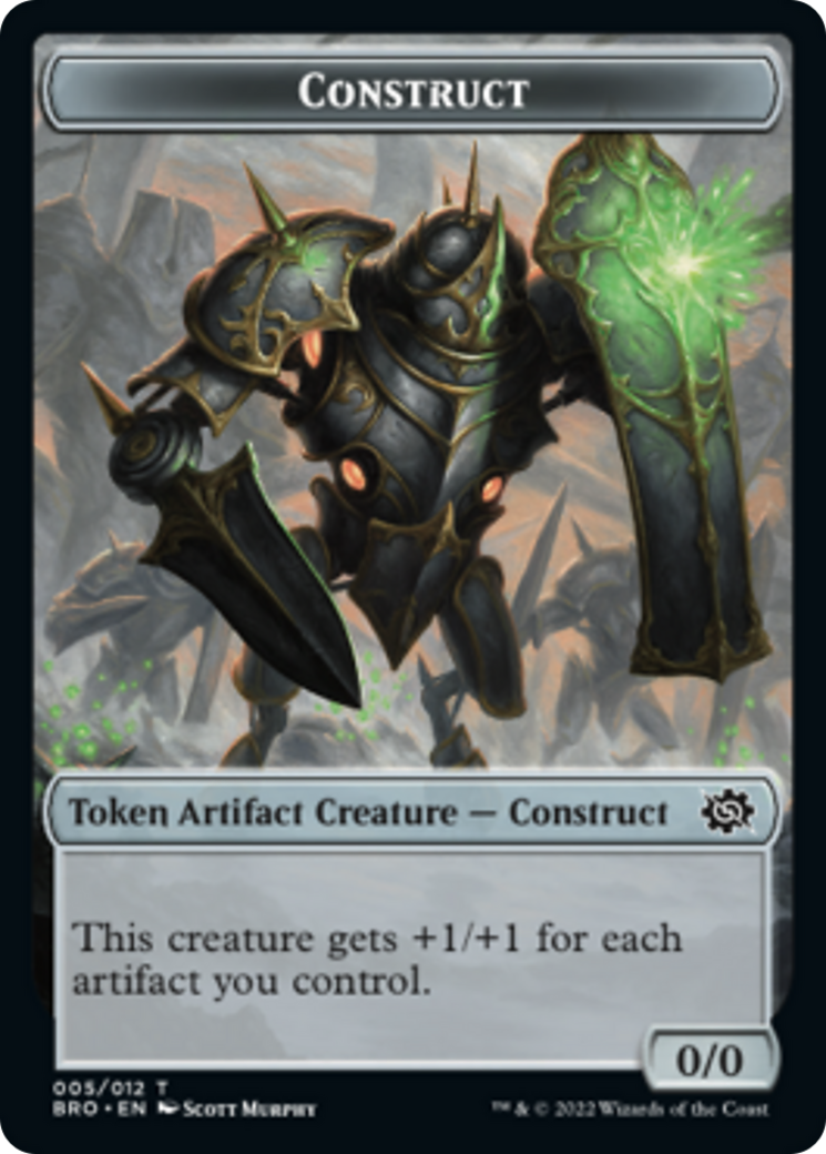 Construct Token (005) [The Brothers' War Tokens] | Game Master's Emporium (The New GME)