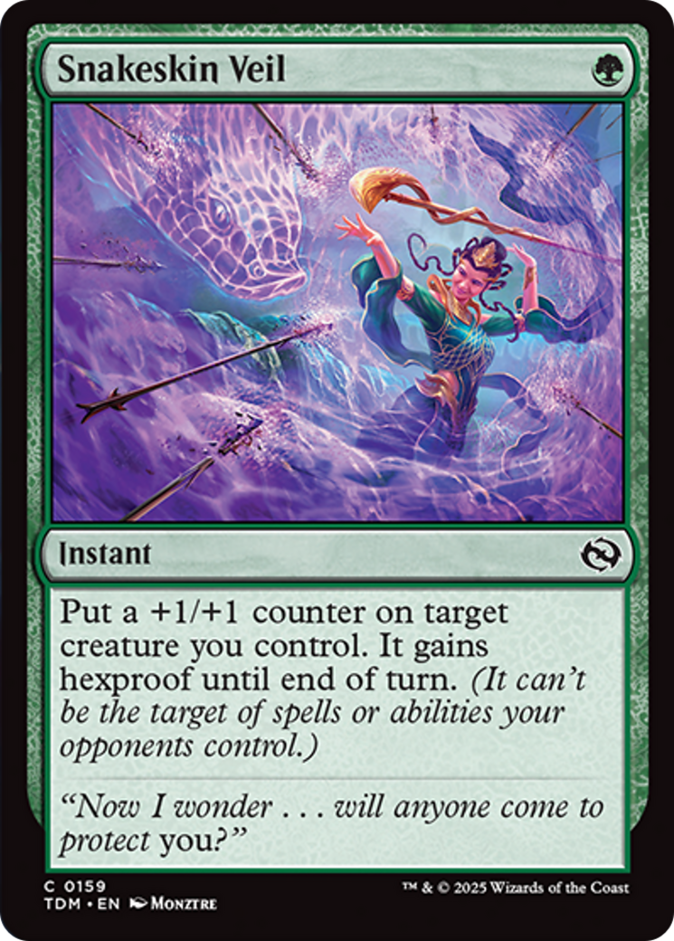 Snakeskin Veil [Tarkir: Dragonstorm] | Game Master's Emporium (The New GME)