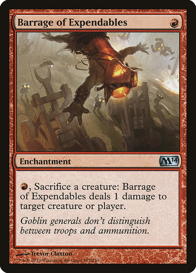 Barrage of Expendables [Magic 2014] | Game Master's Emporium (The New GME)