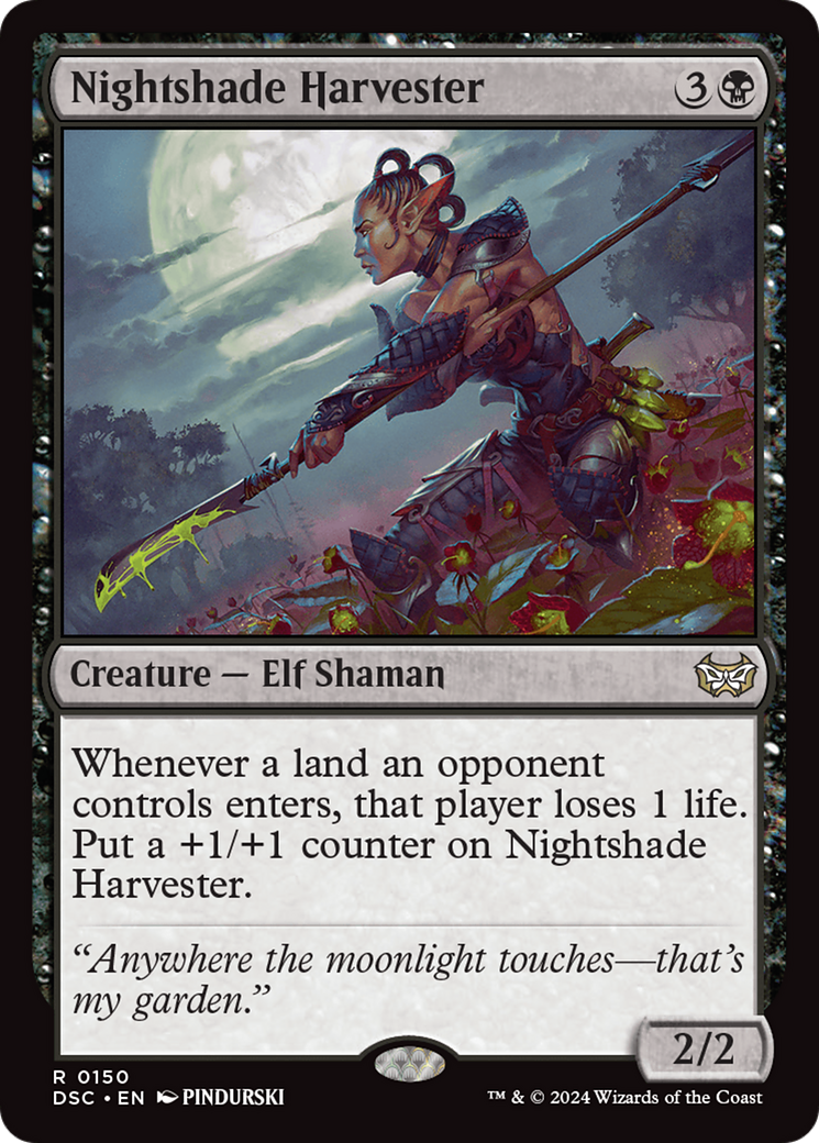 Nightshade Harvester [Duskmourn: House of Horror Commander] | Game Master's Emporium (The New GME)
