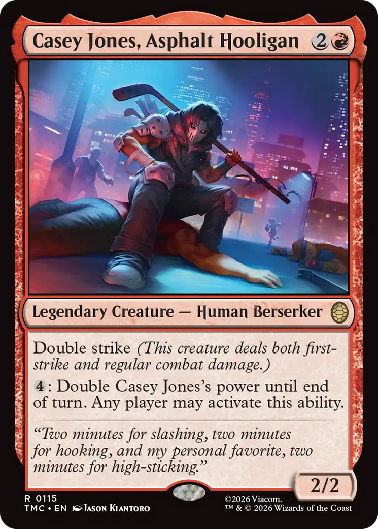 Casey Jones, Asphalt Hooligan [Teenage Mutant Ninja Turtles Commander] | Game Master's Emporium (The New GME)