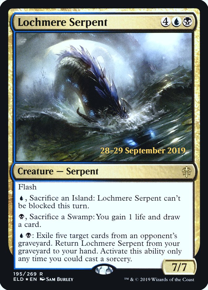 Lochmere Serpent [Throne of Eldraine Prerelease Promos] | Game Master's Emporium (The New GME)