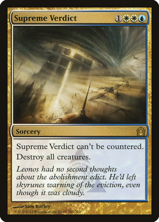 Supreme Verdict [Return to Ravnica] | Game Master's Emporium (The New GME)