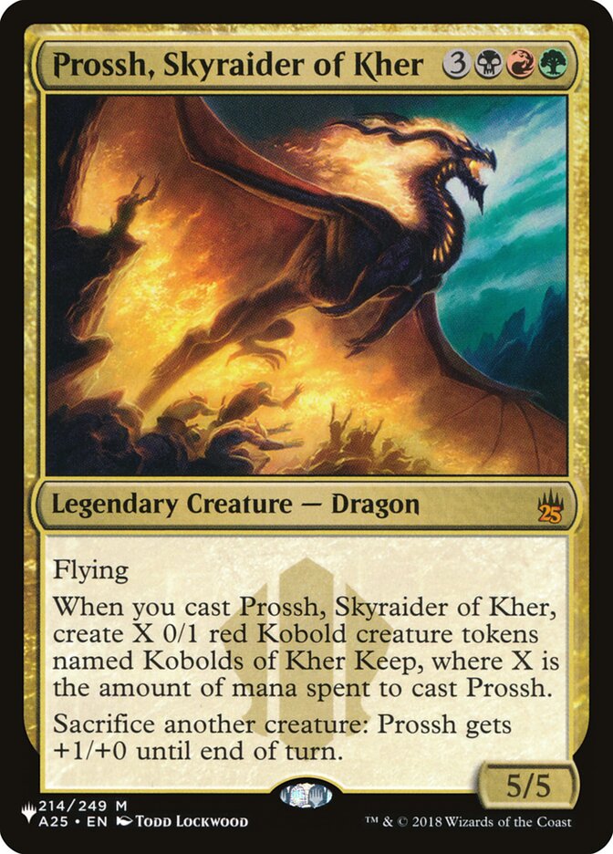 Prossh, Skyraider of Kher [The List] | Game Master's Emporium (The New GME)
