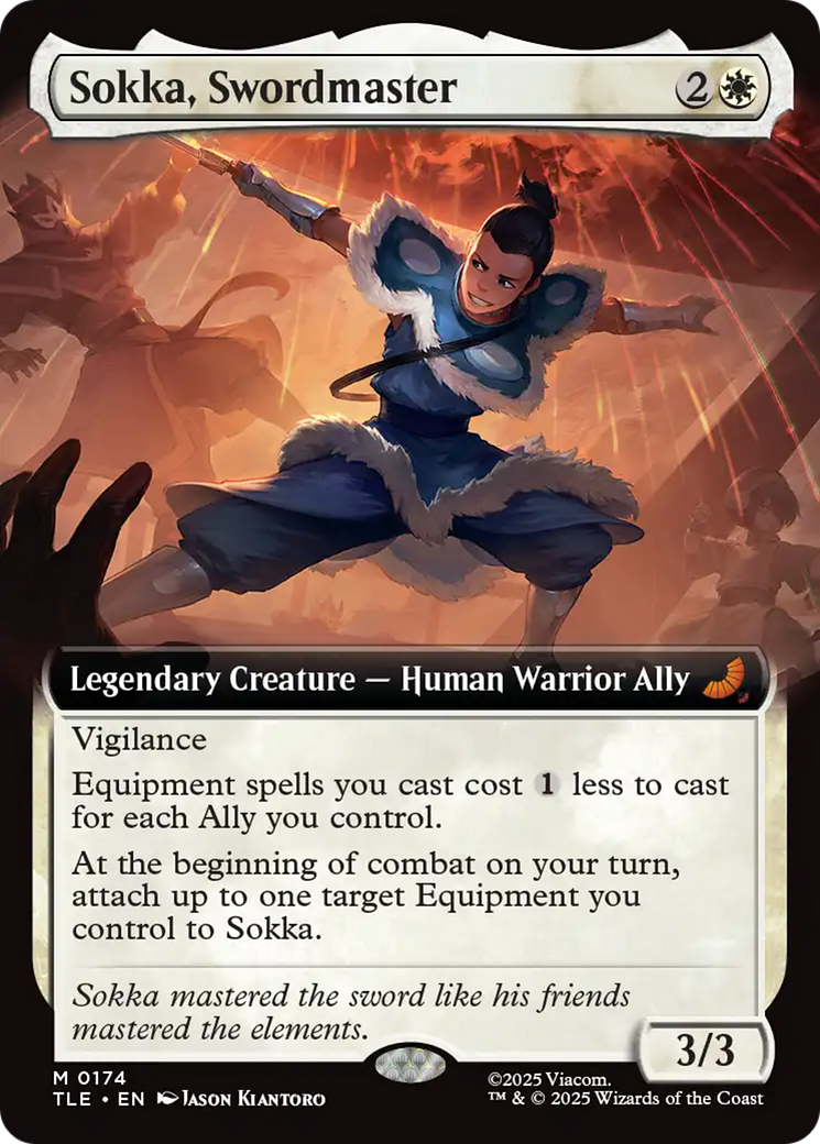 Sokka, Swordmaster (Extended Art) [Avatar: The Last Airbender: Eternal-Legal] | Game Master's Emporium (The New GME)