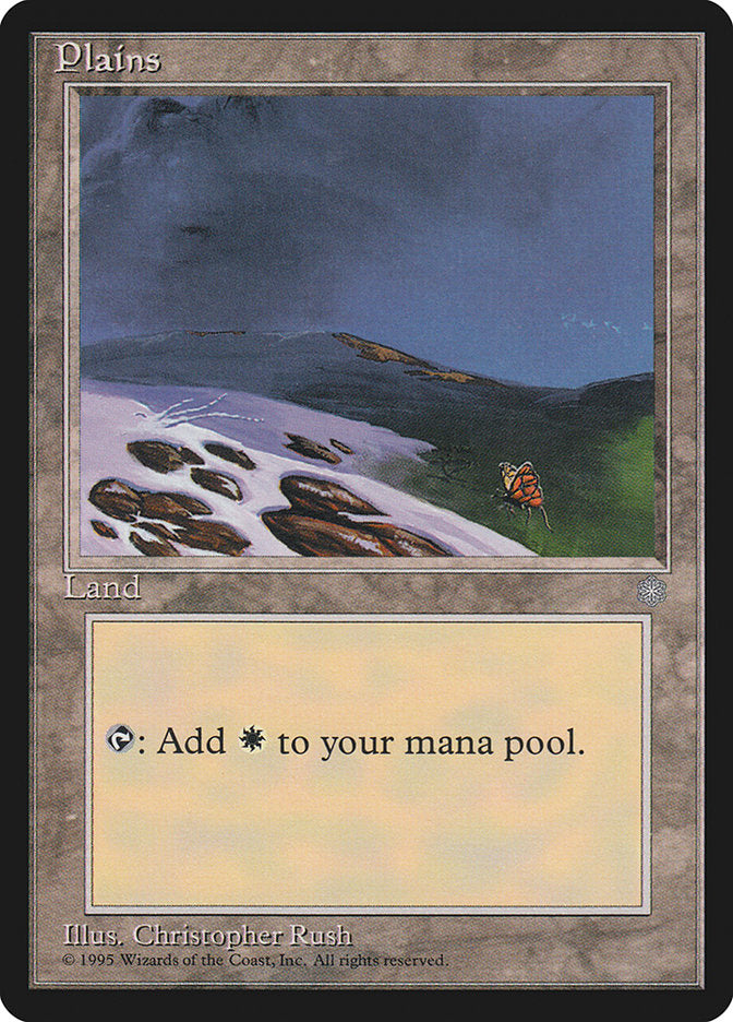 Plains (Butterfly) [Ice Age] | Game Master's Emporium (The New GME)