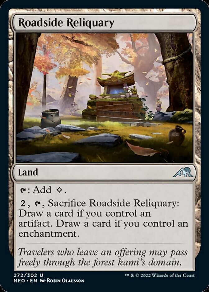 Roadside Reliquary [Kamigawa: Neon Dynasty] | Game Master's Emporium (The New GME)