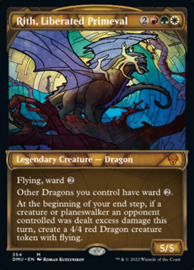 Rith, Liberated Primeval (Showcase Textured) [Dominaria United] | Game Master's Emporium (The New GME)