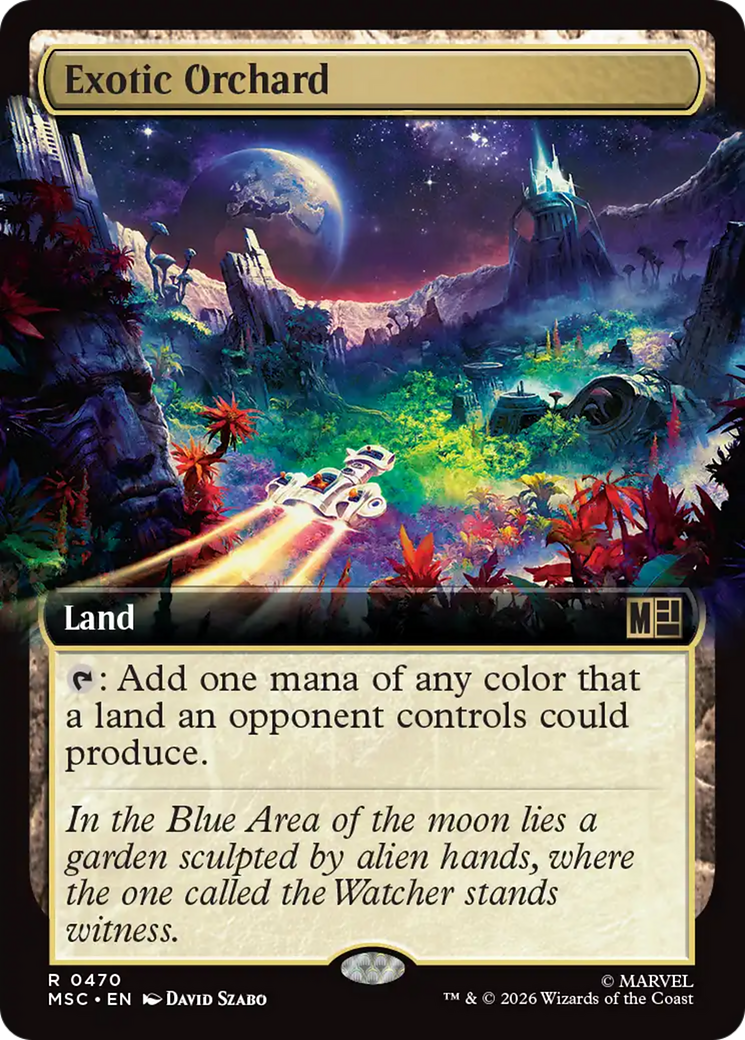 Exotic Orchard (Extended Art) [Marvel Super Heroes Commander] | Game Master's Emporium (The New GME)