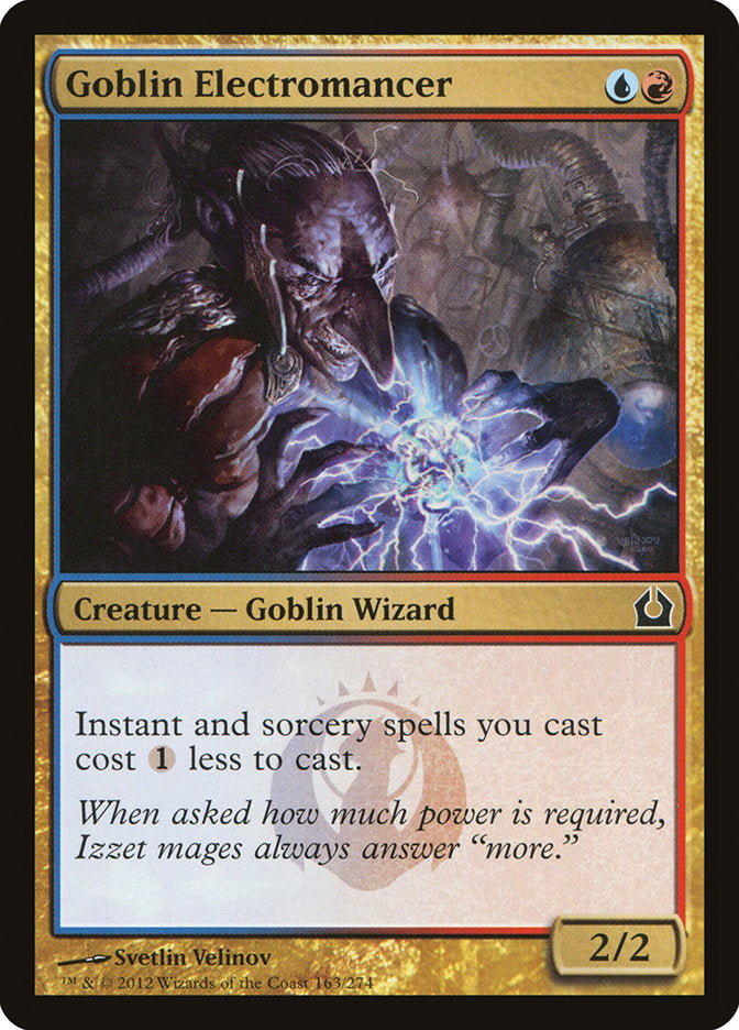 Goblin Electromancer [Return to Ravnica] | Game Master's Emporium (The New GME)