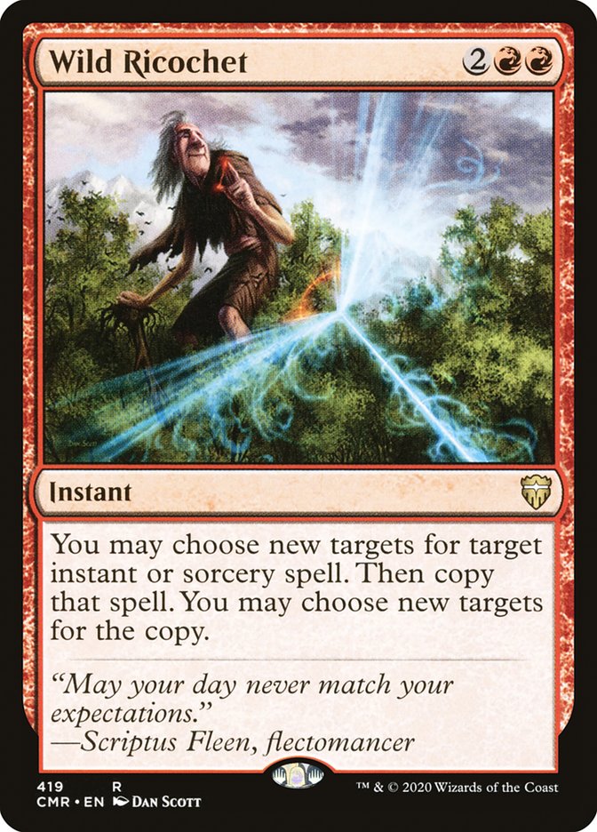 Wild Ricochet [Commander Legends] | Game Master's Emporium (The New GME)