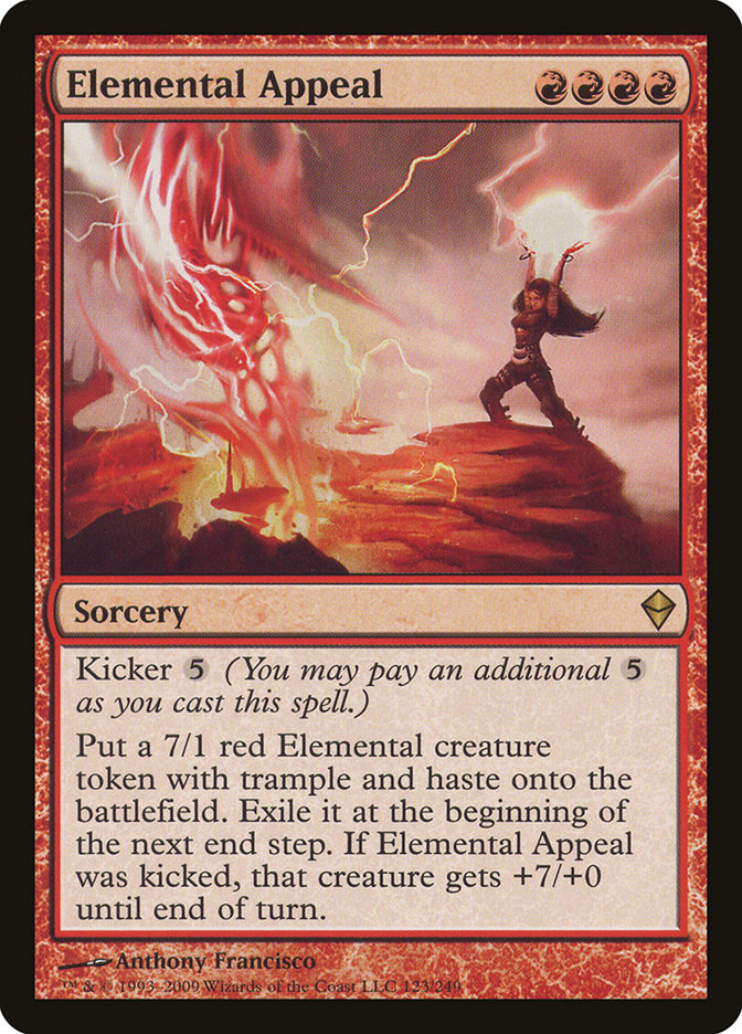 Elemental Appeal [Zendikar] | Game Master's Emporium (The New GME)