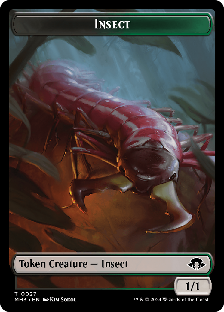 Eldrazi Spawn // Insect (0027) Double-Sided Token [Modern Horizons 3 Tokens] | Game Master's Emporium (The New GME)