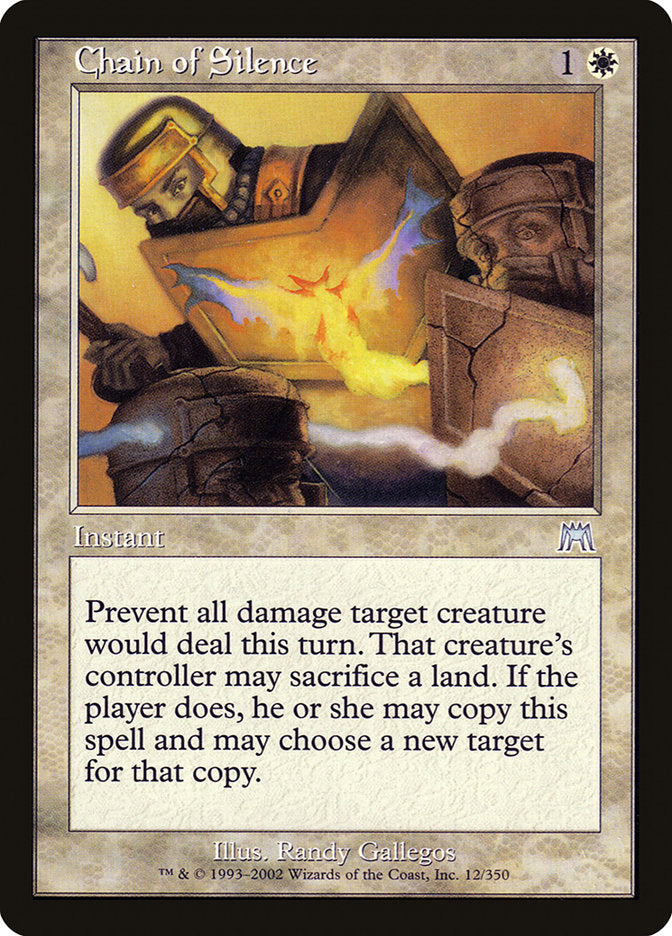Chain of Silence [Onslaught] | Game Master's Emporium (The New GME)