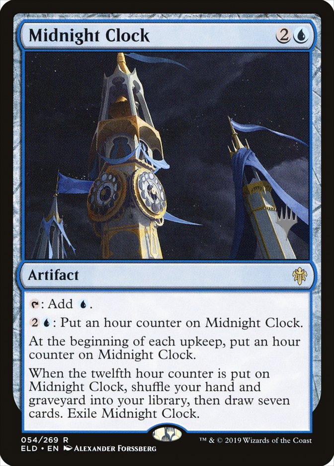 Midnight Clock (Promo Pack) [Throne of Eldraine Promos] | Game Master's Emporium (The New GME)