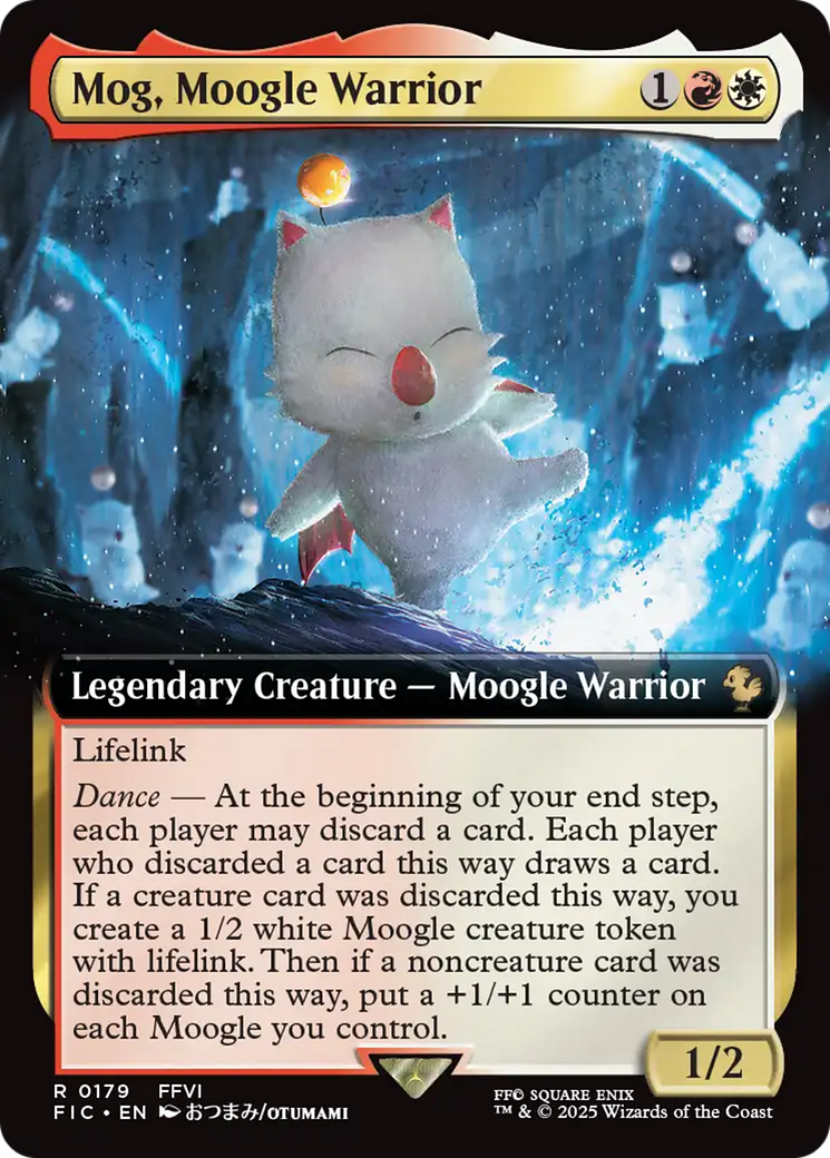 Mog, Moogle Warrior (Extended Art) [FINAL FANTASY Commander] | Game Master's Emporium (The New GME)