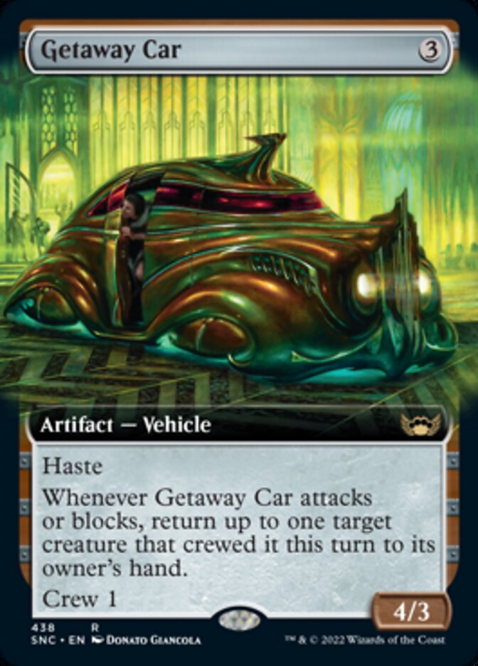 Getaway Car (Extended Art) [Streets of New Capenna] | Game Master's Emporium (The New GME)