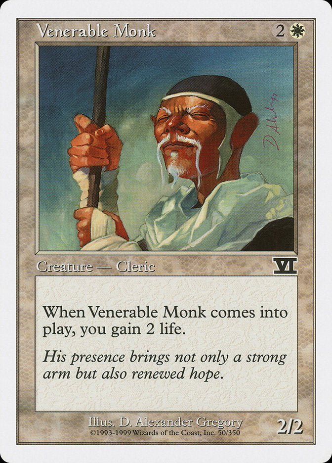 Venerable Monk [Classic Sixth Edition] | Game Master's Emporium (The New GME)